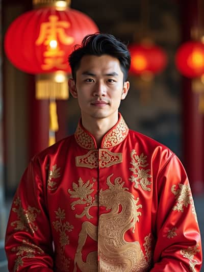 PhotoForge AI chinese new year photo sample 10 - Studio quality AI generated photography