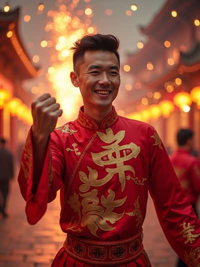 AI generated chinese new year photo example 21 - Professional chinese new year photography by PhotoForge