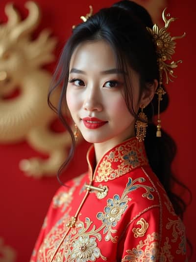 PhotoForge AI chinese new year photo sample 25 - Studio quality AI generated photography