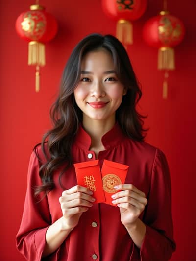 Chinese New Year style photo 38 created with AI technology - PhotoForge professional photography