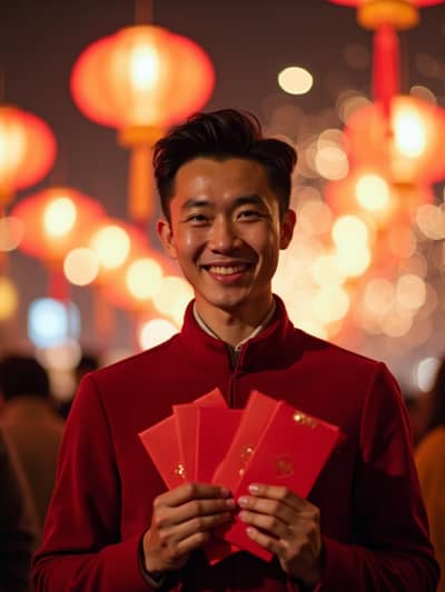 PhotoForge AI chinese new year photo sample 40 - Studio quality AI generated photography