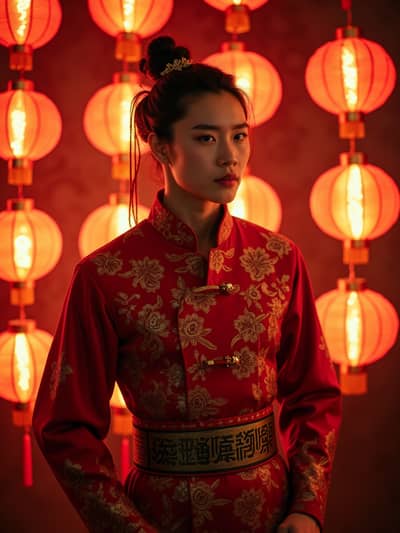 Professional chinese new year AI photo 42 - High quality artificial intelligence photography