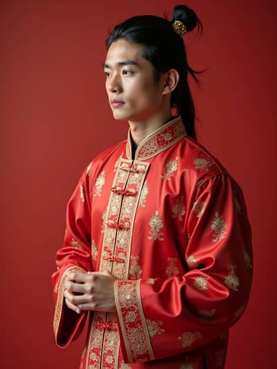 Chinese New Year style photo 43 created with AI technology - PhotoForge professional photography