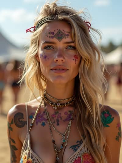 AI generated coachella photo example 6 - Professional coachella photography by PhotoForge