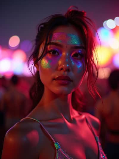 Professional coachella AI photo 17 - High quality artificial intelligence photography