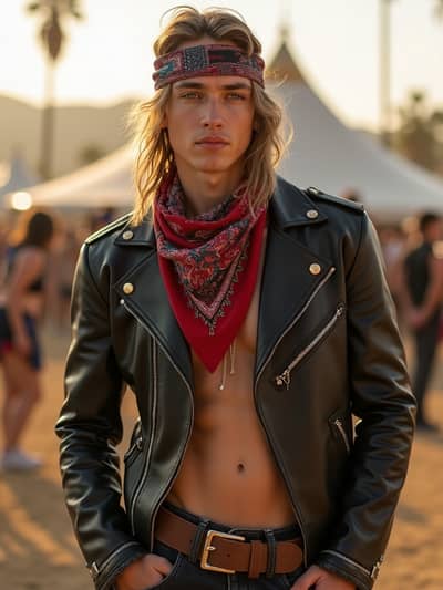 PhotoForge AI coachella photo sample 50 - Studio quality AI generated photography