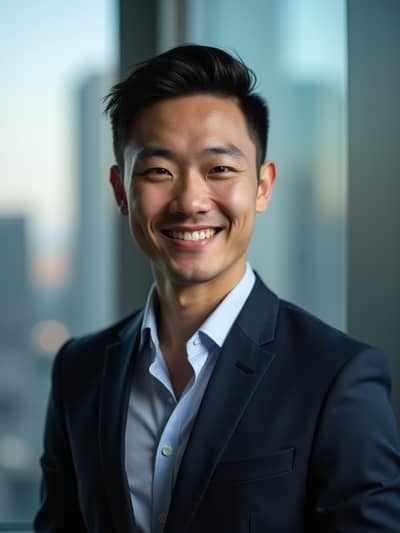 Professional corporate team headshots AI photo 2 - High quality artificial intelligence photography