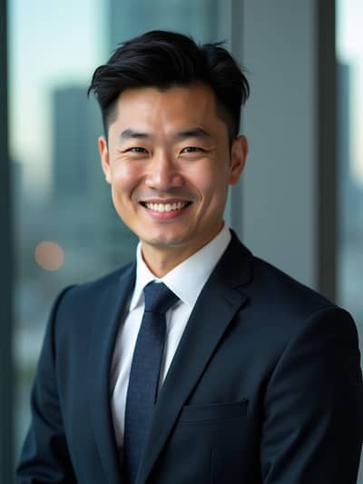 AI photography example 4 - corporate team headshots photos generated by artificial intelligence