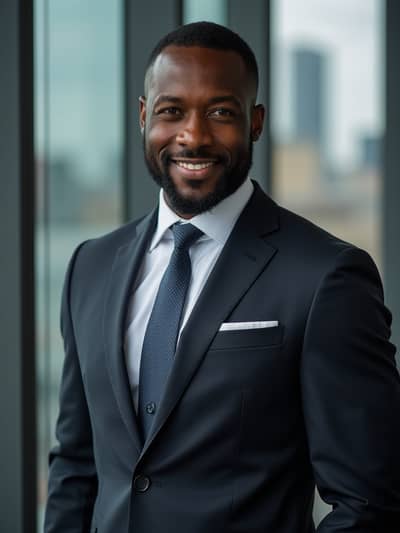AI photography example 9 - corporate team headshots photos generated by artificial intelligence