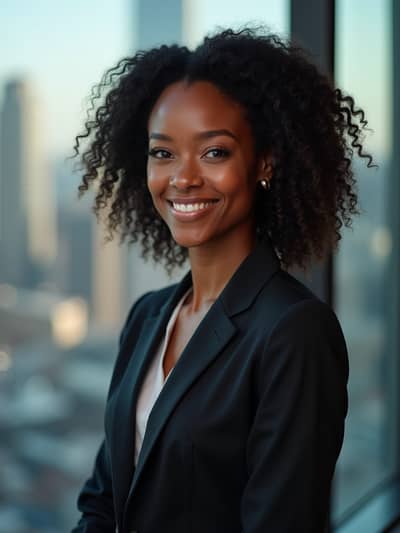 AI photography example 29 - corporate team headshots photos generated by artificial intelligence