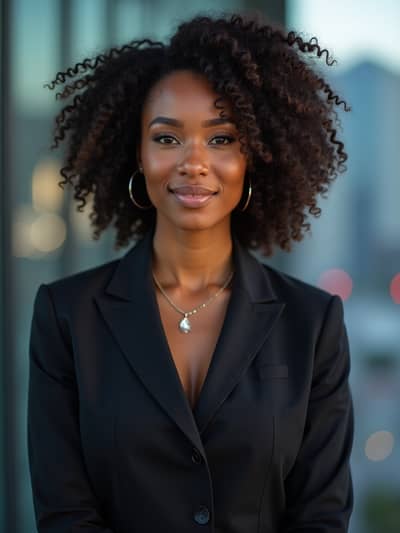 AI photography example 34 - corporate team headshots photos generated by artificial intelligence