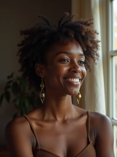 AI photography example 4 - dating headshots photos generated by artificial intelligence