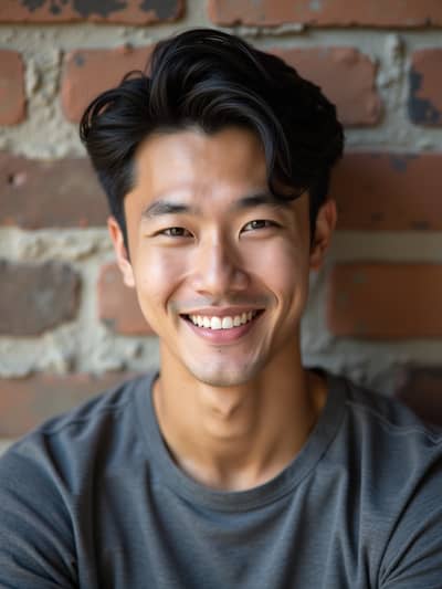 AI photography example 24 - dating headshots photos generated by artificial intelligence