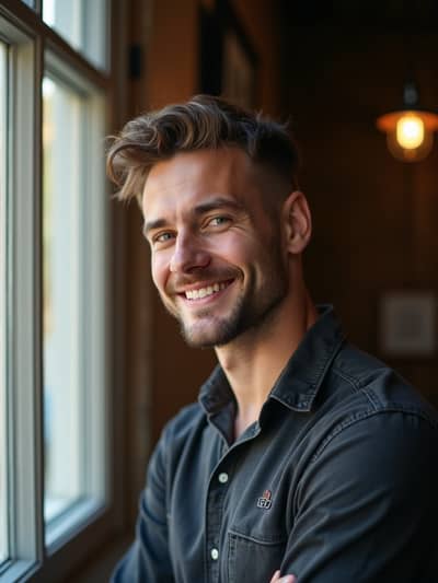 AI generated dating headshots photo example 26 - Professional dating headshots photography by PhotoForge