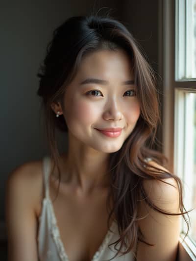 Professional dating headshots AI photo 32 - High quality artificial intelligence photography