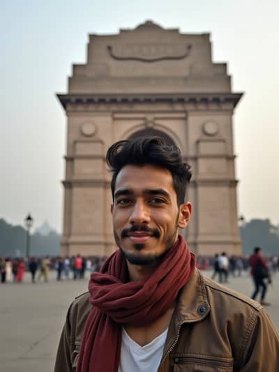 Professional digital nomad AI photo 2 - High quality artificial intelligence photography
