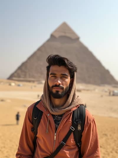 Digital Nomad style photo 33 created with AI technology - PhotoForge professional photography