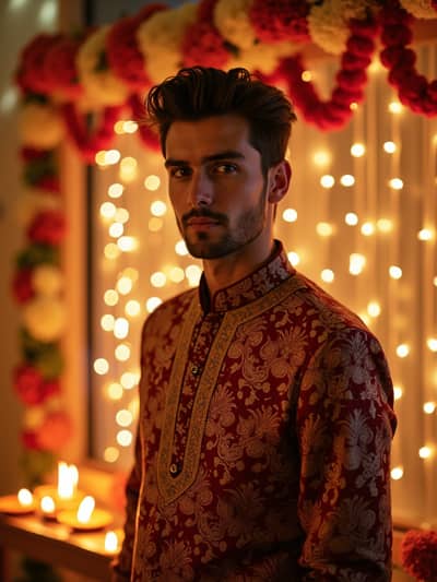 AI generated diwali photo example 1 - Professional diwali photography by PhotoForge