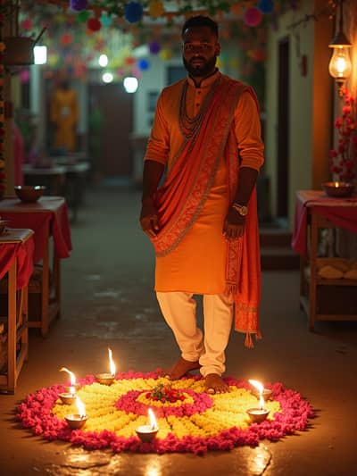 AI generated diwali photo example 16 - Professional diwali photography by PhotoForge