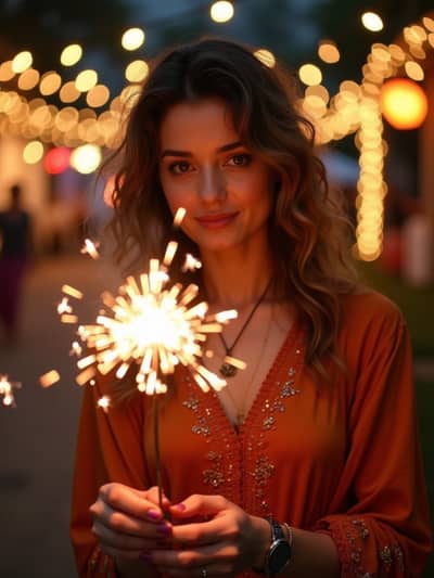 PhotoForge AI diwali photo sample 25 - Studio quality AI generated photography