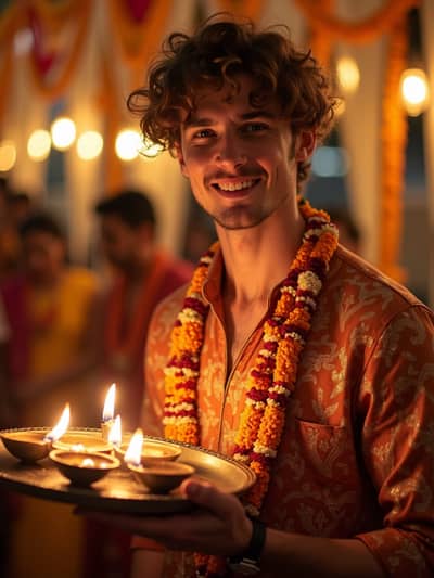 AI generated diwali photo example 26 - Professional diwali photography by PhotoForge