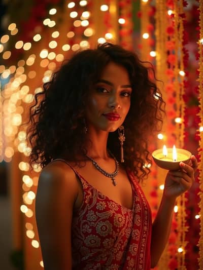 Professional diwali AI photo 47 - High quality artificial intelligence photography