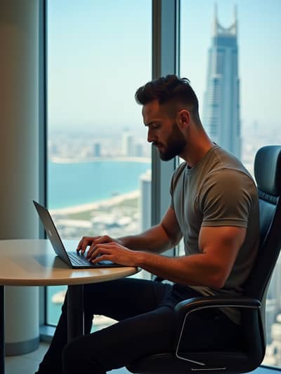 Professional dubai ecom bro AI photo 12 - High quality artificial intelligence photography