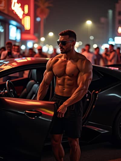 AI generated dubai influencer photo example 11 - Professional dubai influencer photography by PhotoForge