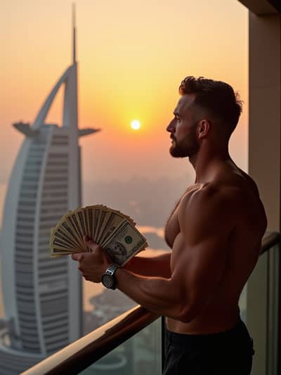 AI generated dubai influencer photo example 16 - Professional dubai influencer photography by PhotoForge