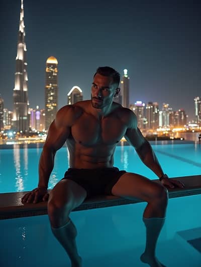Professional dubai influencer AI photo 17 - High quality artificial intelligence photography