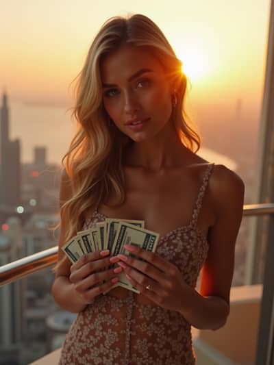Professional dubai influencer AI photo 22 - High quality artificial intelligence photography