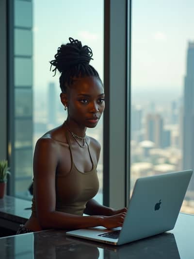 Professional dubai influencer AI photo 32 - High quality artificial intelligence photography