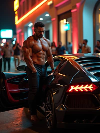 AI generated dubai influencer photo example 36 - Professional dubai influencer photography by PhotoForge
