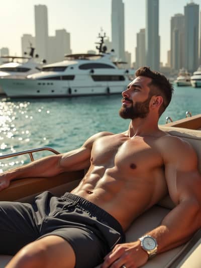 AI generated dubai influencer photo example 41 - Professional dubai influencer photography by PhotoForge
