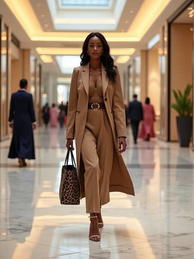 AI photography example 44 - dubai influencer photos generated by artificial intelligence