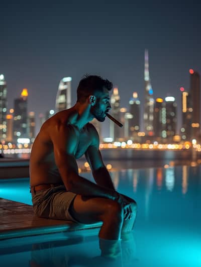 Professional dubai influencer AI photo 47 - High quality artificial intelligence photography