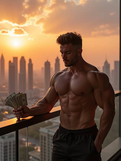 Dubai Influencer style photo 48 created with AI technology - PhotoForge professional photography