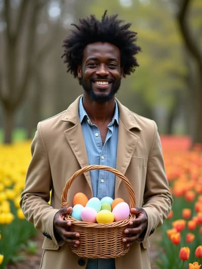 Professional easter AI photo 2 - High quality artificial intelligence photography