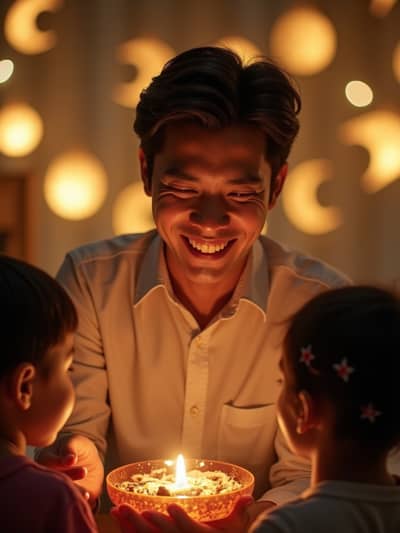 AI photography example 19 - eid mubarak photos generated by artificial intelligence
