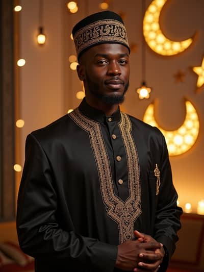 Professional eid mubarak AI photo 47 - High quality artificial intelligence photography
