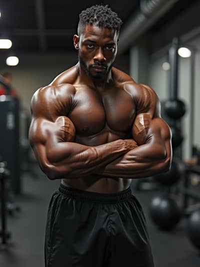 Professional fitness influencer AI photo 32 - High quality artificial intelligence photography
