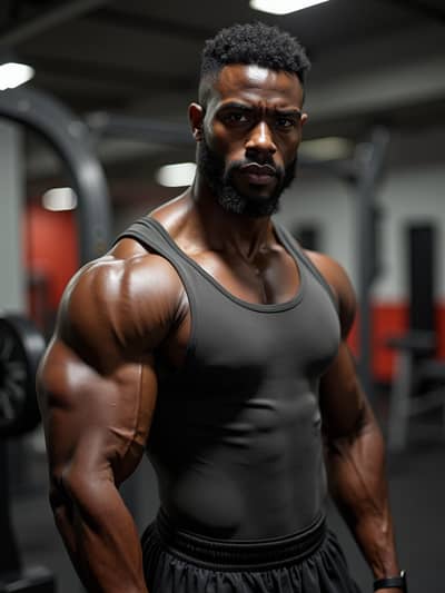 Professional fitness influencer AI photo 42 - High quality artificial intelligence photography