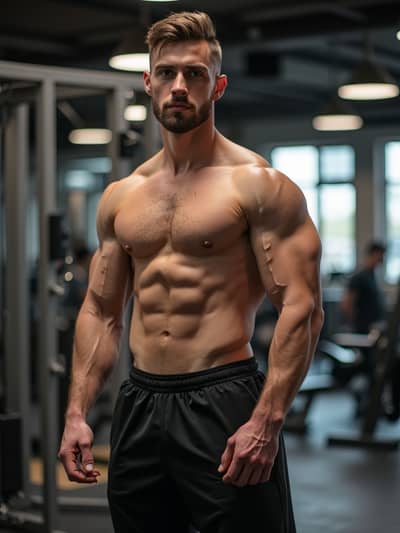PhotoForge AI fitness influencer photo sample 45 - Studio quality AI generated photography