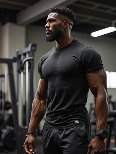 Professional fitness AI photo 12 - High quality artificial intelligence photography