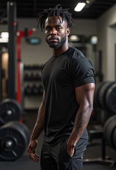 Professional fitness AI photo 17 - High quality artificial intelligence photography