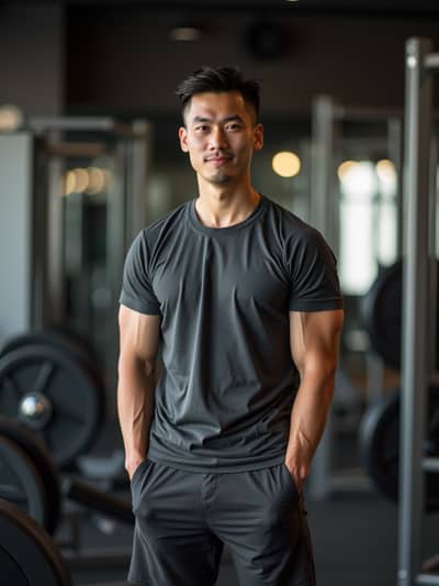 AI photography example 24 - fitness photos generated by artificial intelligence