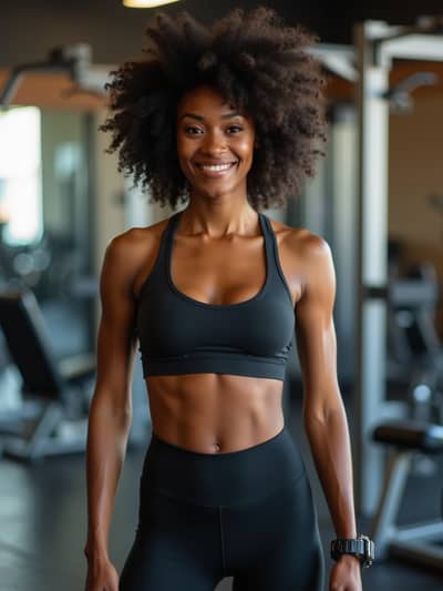 Professional fitness AI photo 37 - High quality artificial intelligence photography