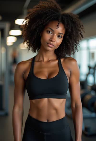 AI photography example 39 - fitness photos generated by artificial intelligence