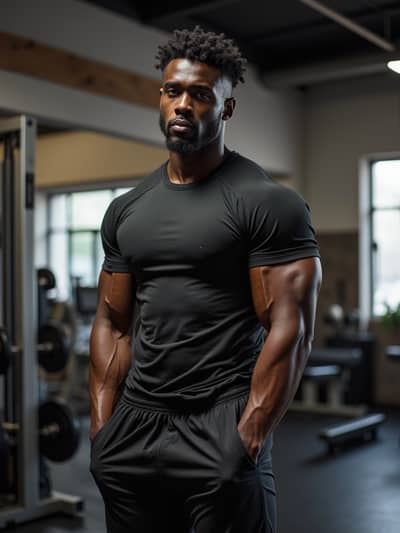 AI generated fitness photo example 41 - Professional fitness photography by PhotoForge
