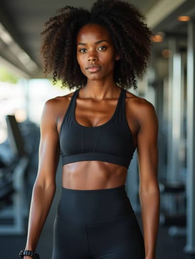 AI photography example 44 - fitness photos generated by artificial intelligence